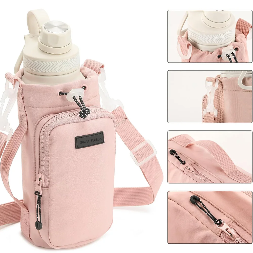 Portable Water Bottle Bag with - Camping Cooking Bag ulasan dan harga
