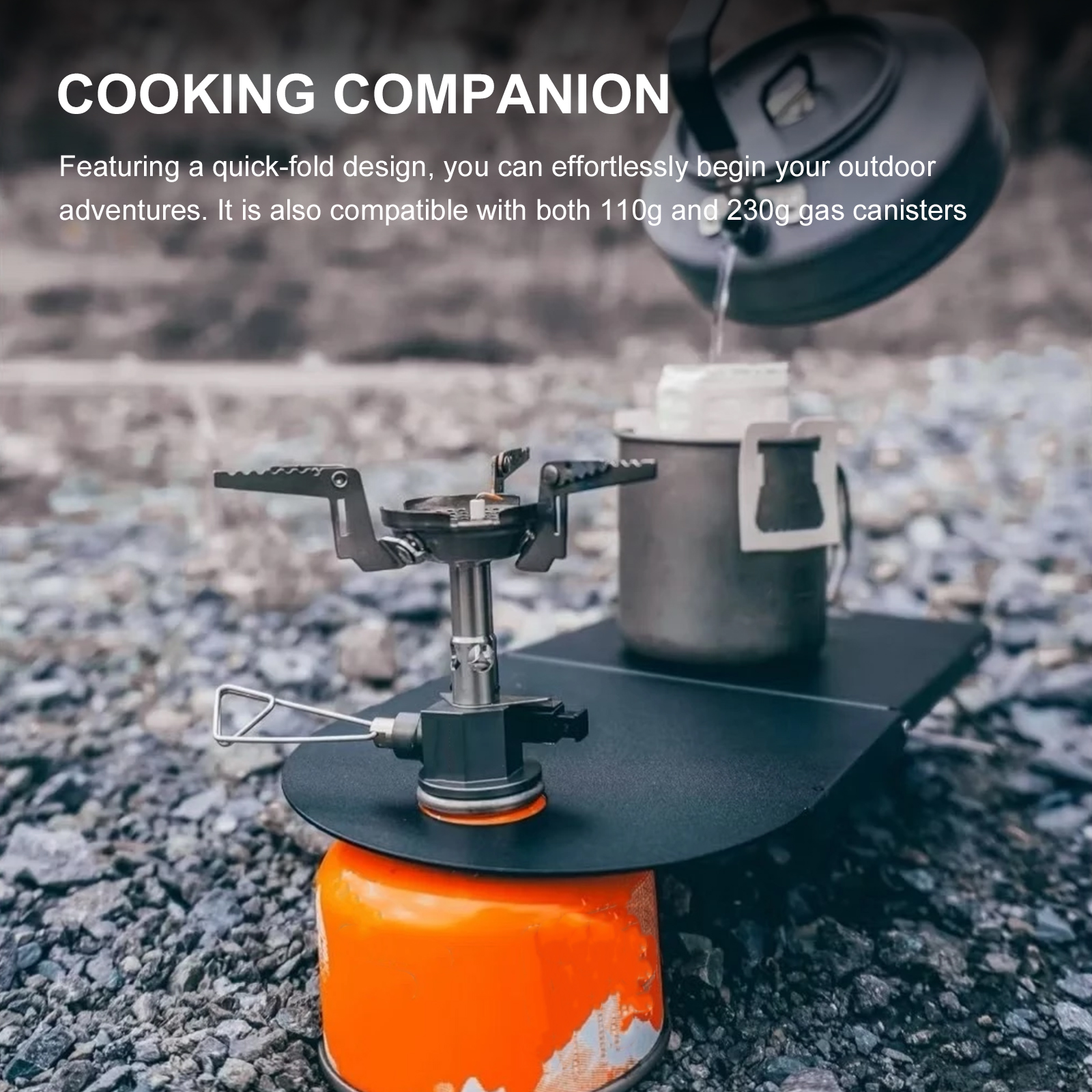 Gas Burner Rack Table Multi-Pu - Camping Cooking Gas Stove Portable Tool ulasan dan harga