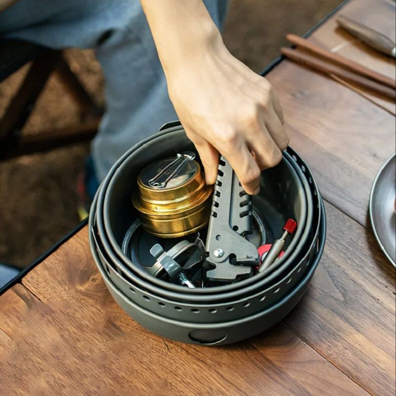 Camping Alloy Cooking Pot Fry  - Camping Cooking Frying Pan ulasan dan harga