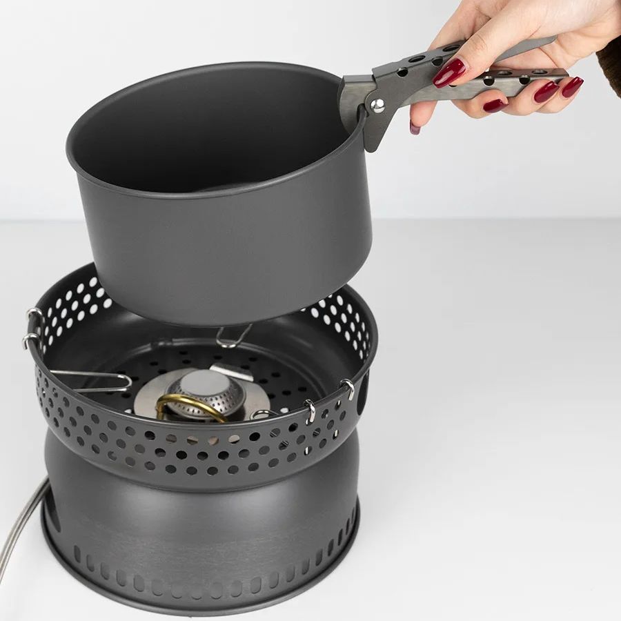 Camping Alloy Cooking Pot Fry  - Camping Cooking Frying Pan ulasan dan harga