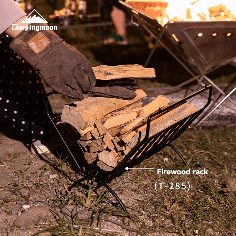 CAMPINGMOON Folding Firewood R - Camping Cooking Table Foldable ulasan dan harga