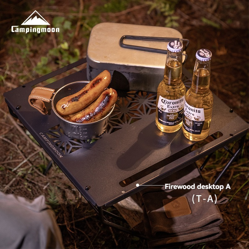 CAMPINGMOON Folding Firewood R - Camping Cooking Table Foldable ulasan dan harga