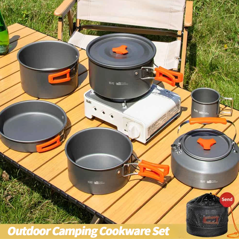 Camping Cookware Set Outdoor C - Camping Cooking Roll ulasan dan harga
