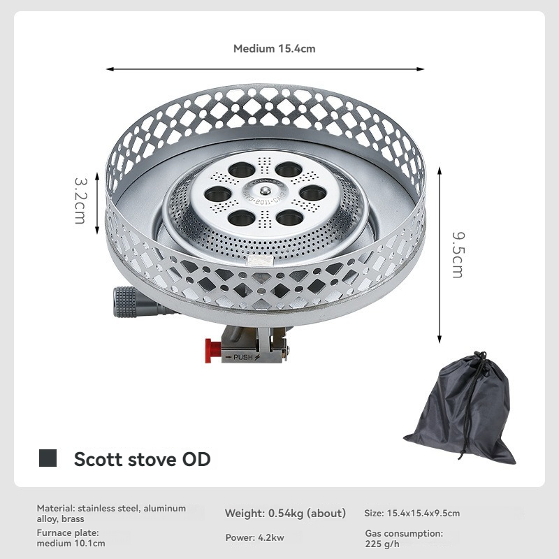 OD-4 Scott High Mountain Stove - Camping Cooking Fuel ulasan dan harga