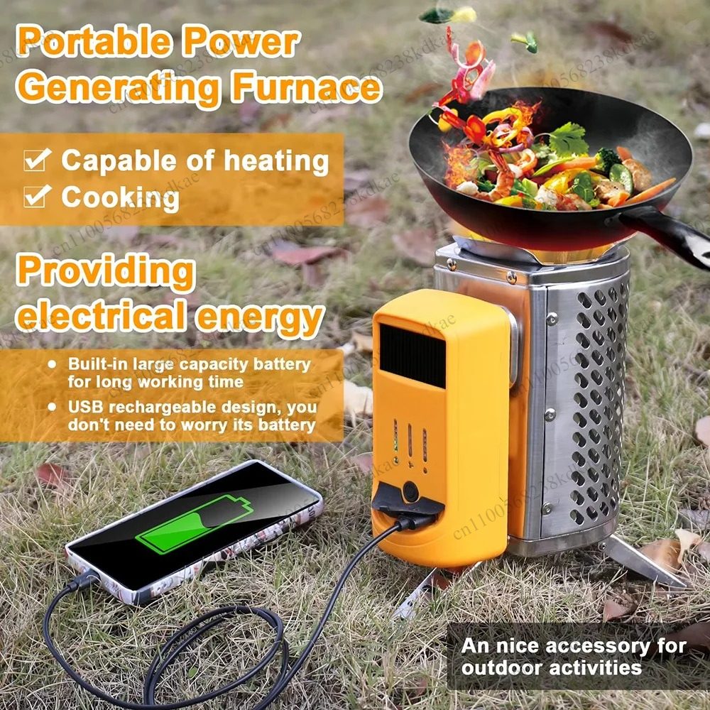 Smokeless Portable Wood Campin - Camping Hiking Cooking ulasan dan harga