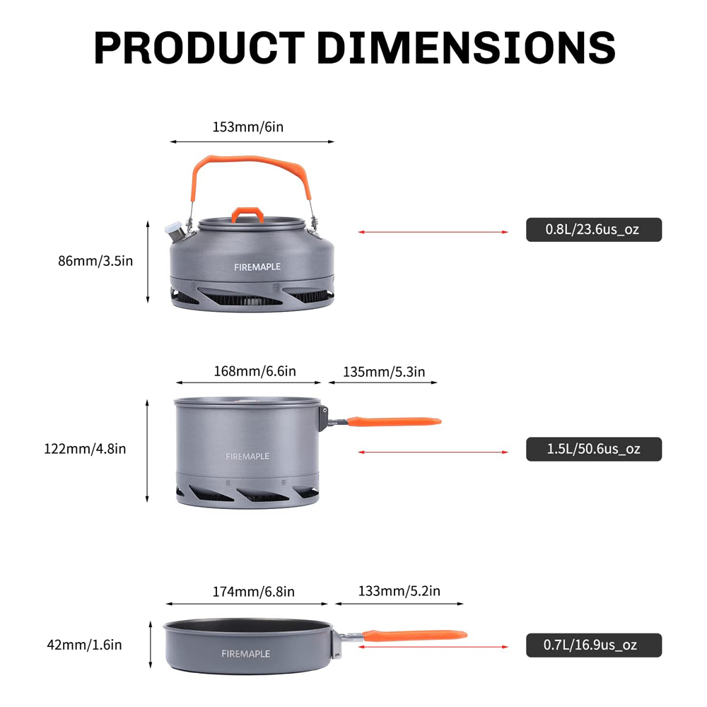 Fire Maple Camping Cookware Ut - Camping Cooking Trangia ulasan dan harga