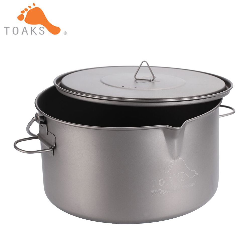 TOAKS TITANIUM POT WITH BAIL H - Mess Kit Titanium ulasan dan harga