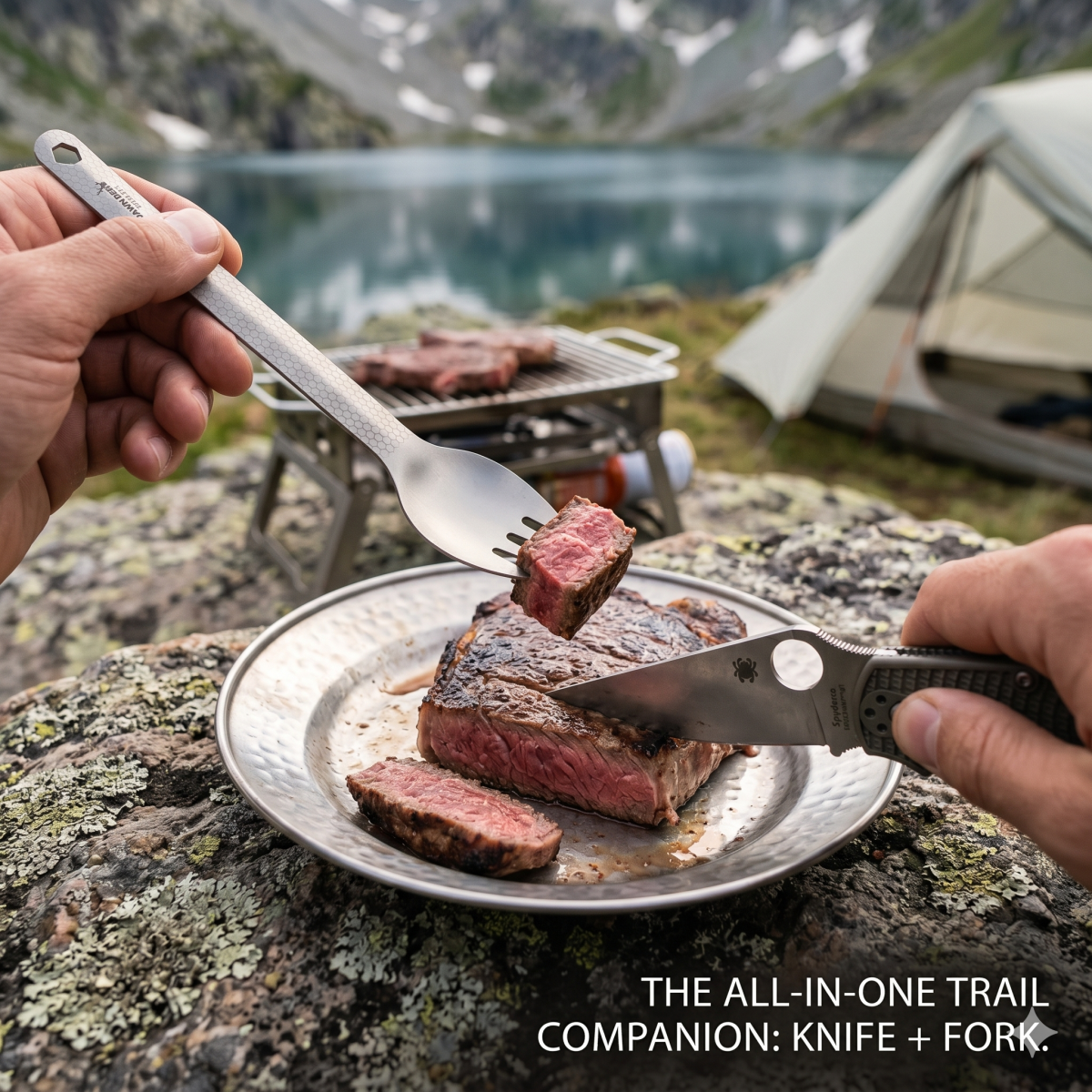 DAWN DEER 3-in-1 Titanium Spor - Camping Cooking Trangia ulasan dan harga