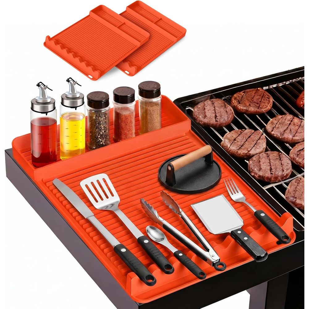 Heat Resistant Silicone Grill  - Camping Cooking Bbq ulasan dan harga