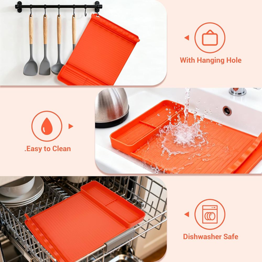Heat Resistant Silicone Grill  - Camping Cooking Bbq ulasan dan harga