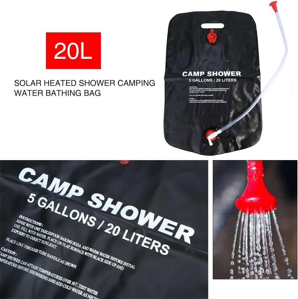 20L Solar Shower Bag Portable  - Camping Cooking Bag ulasan dan harga