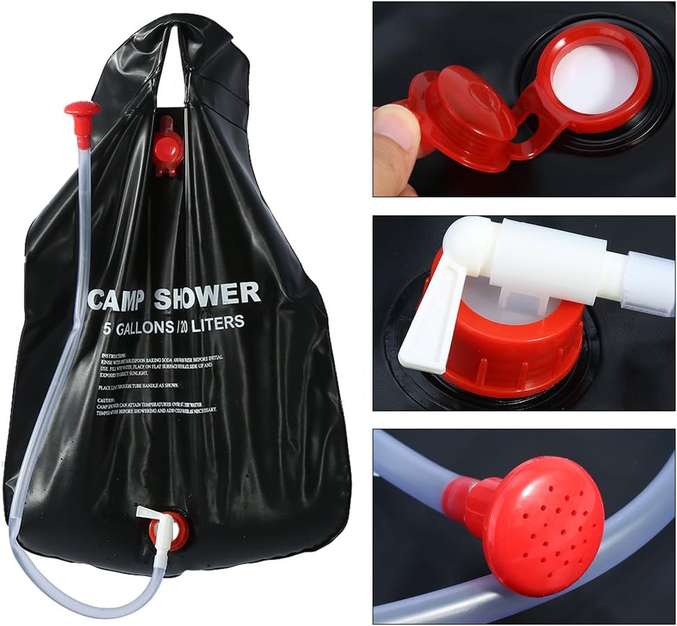 20L Solar Shower Bag Portable  - Camping Cooking Bag ulasan dan harga